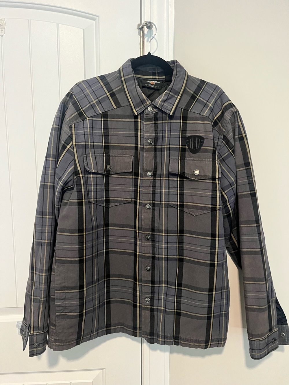 Men’s Harley-Davidson flannel quilted liner jacket